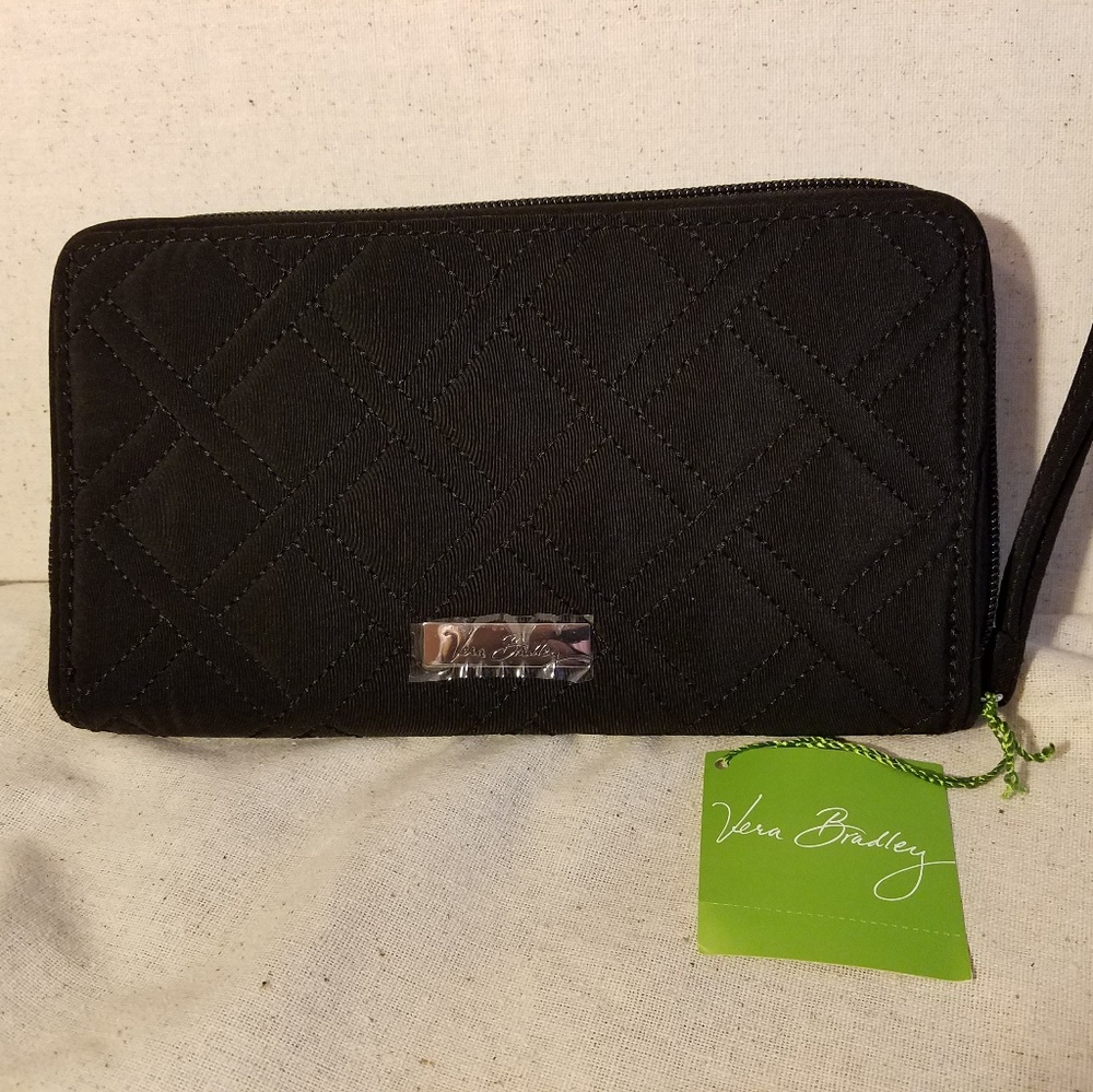 Vera Bradley Large Zipper Wallet NWT